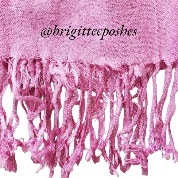 HANDMADE Embroidered Sequined Designed Lavender Shawl - Picture 12 of 13